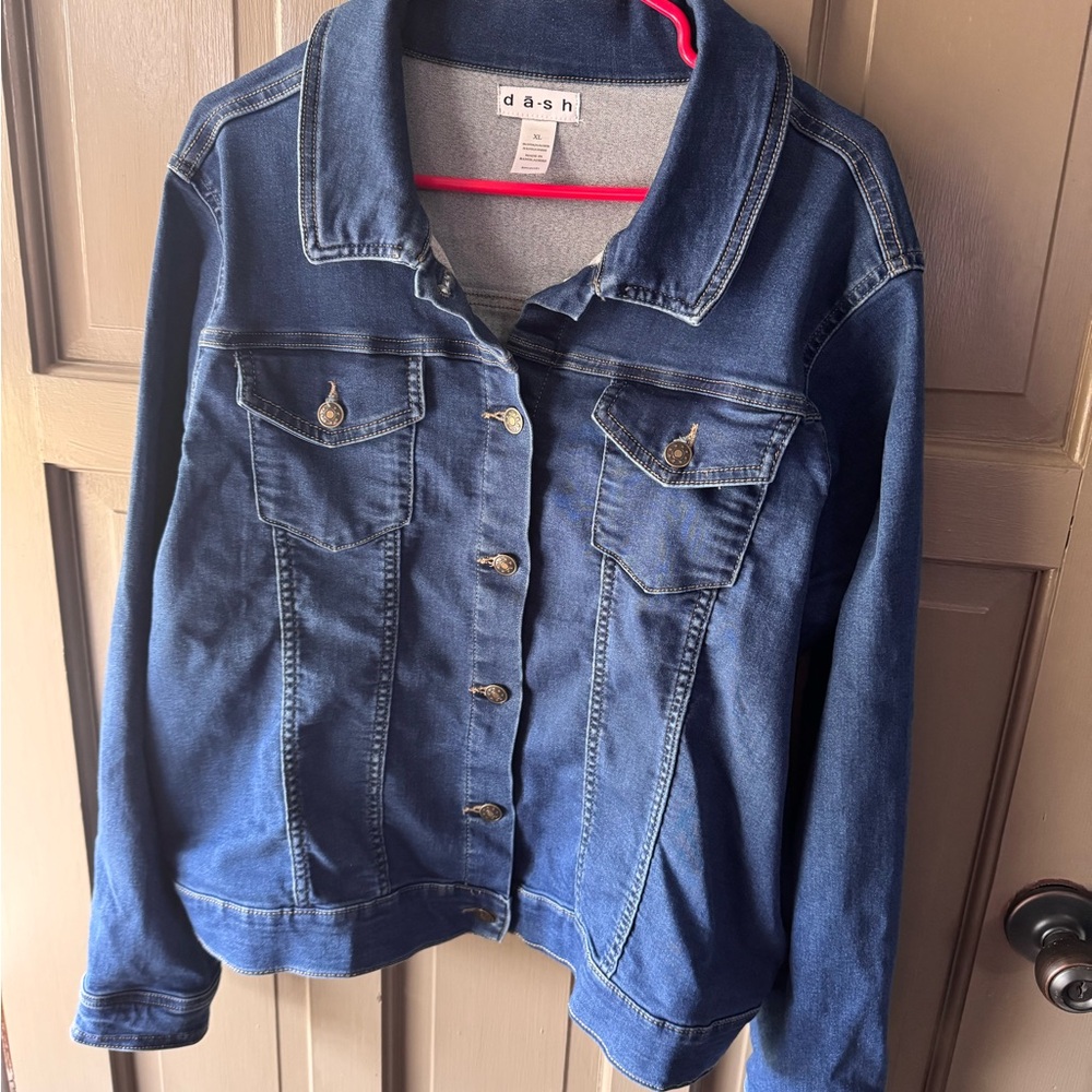 Ash Women's Denim Jacket in Classic Blue
